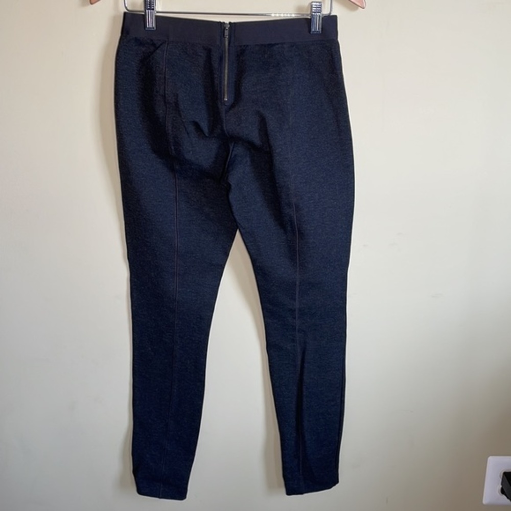 J Crew Pixie Pant Stretch Ponte Zipper Back Charc… - image 4